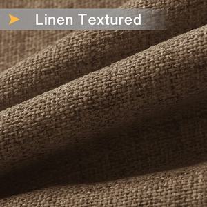 Piumino per tenda in finto lino pronto 100% tende oscuranti tessuto e tenda - Product Image 5