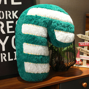 Bumo <strong>Toys</strong> Hot Selling Christmas Wreath <strong>Candy</strong> Cane Pillow <strong>Santa</strong> <strong>Claus</strong> Elk Pillow Plush <strong>Toy</strong>