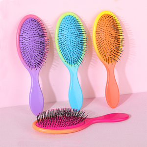 Cepillo para Cabello de Lujo de Alta Calidad con Logotipo Personalizado, Cepillo para Extensiones de Cabello ABS, Peine de Dientes Anchos - Product Image 1