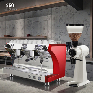 Cafetera Rotativa De Cafe E61 Barista 2, Máquina de Café Espresso Profesional Comercial para Negocios - Product Image 4