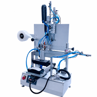 Machine d'étiquetage automatique pour bouteilles rondes, bocaux, canettes, tubes et produits d'emballage cylindriques