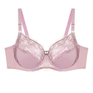 Venta al por mayor, nuevo estilo personalizado, <span class=keywords><strong>Sexy</strong></span>, para <span class=keywords><strong>mujer</strong></span>, sujetador de diseño de encaje de talla grande y grande - Product Image 3