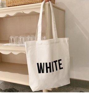 Sac fourre-tout en coton biologique imprimé personnalisé, sac de shopping, en toile de coton biologique, grand fourre-tout, vente en gros réutilisable avec logo - Product Image 5