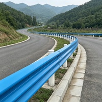 Barrière de sécurité routière en acier sur mesure pour autoroute, pont et voie rapide