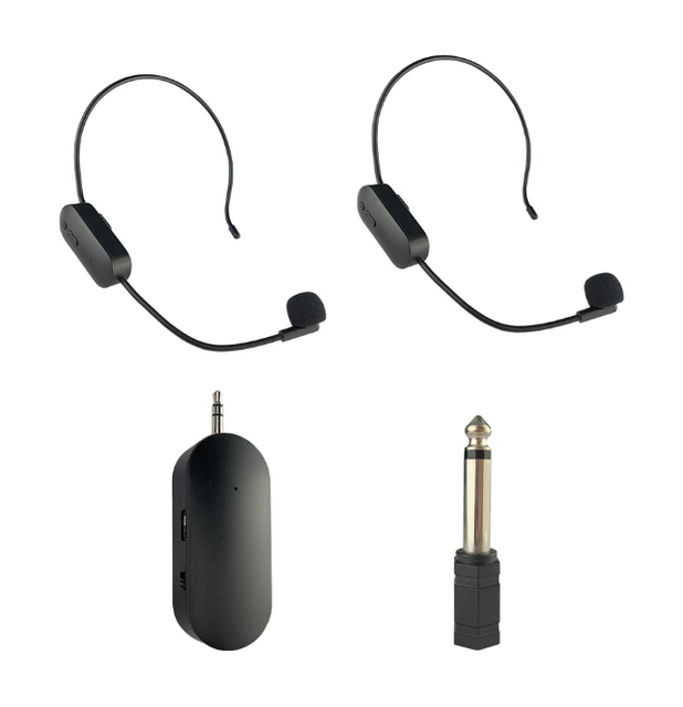 2.4G Wireless Microphone Blue Tooth Speaker Head Mounted Microphone for Mobile Phone & Computer Electronic Components