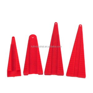 红色塑料放大器引线弯曲成型工具，适用于1/4 1/2W 1W 2W 3瓦碳电阻器轴向电容器二极管 - Product Image 1