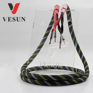 VESUN 최고급 고품질 4 코드 HIFI 스피커 케이블 Y2000