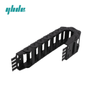 Porte-câble de pont de protection haute vitesse H15X30 R28 R38 R48 chaîne de traînée en plastique d'ingénierie pour machine cnc automatique