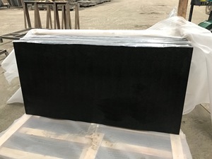 Tấm Đá Granite Đen tuyệt đối Ấn Độ hiện đại đánh bóng gạch đá trong nhà và ngoài trời 3 năm CN; Fuj chất lượng đầu tiên - Product Image 4