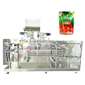Machine de remplissage liquide multi-produits compacte pour sauces (tomate, ketchup, pâte, beurre de cacahuète, <span class=keywords><strong>huile</strong></span> <span class=keywords><strong>piquante</strong></span> au piment, sauce viande épicée, sauce bœuf) et liquides variés - Product Image 5
