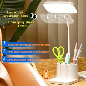 Led Đèn bàn có thể sạc lại Dimmable mắt-chăm Sóc Điều khiển cảm ứng chủ bút điện thoại núi 3 màu sắc cho văn phòng nghiên cứu bảng sinh thái thân thiện - Product Image 2