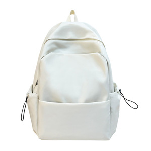 Student <b>Backpack</b> <b>Large</b> Capacity 14 Inch Laptop Bag For <b>School</b> Travel Red Solid Color Neutral Gender Fall 2025 - Product Image 5