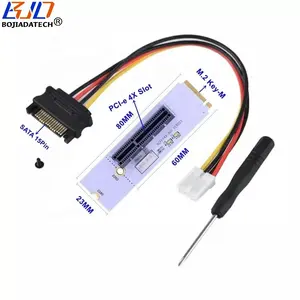 PCI Express PCI-E 4X Slot ke NGFF M.2 M2 kartu Riser ekspansi antarmuka m-key