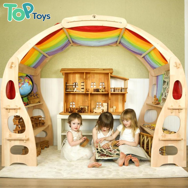 Kids Den Montessori Wooden Reading Corner