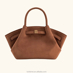 Logo personnalisé acceptable, grande capacité, <span class=keywords><strong>simili</strong></span> daim de qualité supérieure 	 Sac de créateur pour femmes, marques célèbres pour les startups souhaitant créer leur propre marque - Product Image 4