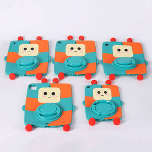 เคส <span class=keywords><strong>iPad</strong></span> ที่ตั้งได้360องศาฝาครอบซิลิโคนนิ่มสำหรับ Apple <span class=keywords><strong>MINI</strong></span> 1/2/3/4/5/6 Air Tablet ของเล่นเพื่อ<span class=keywords><strong>การ</strong></span><span class=keywords><strong>ศึกษา</strong></span> - Product Image 6