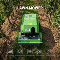 Mesin Pemotong Rumput Diesel/Bensin 13HP Harga Terbaik, Penggerak Rantai, Pelindung Rantai Logam, Tugas Berat, Pemotong Rumput untuk Kebun Anggur, Pertanian, Jalan Raya