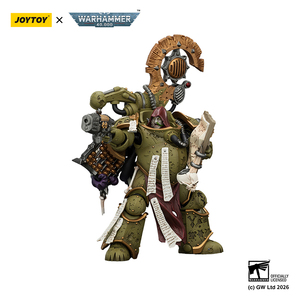 JOYTOY <span class=keywords><strong>Warhammer</strong></span> <span class=keywords><strong>40K</strong></span> Death Guard Tallyman <span class=keywords><strong>Figurine</strong></span> d'action à l'échelle 1/18 Modèle articulé <span class=keywords><strong>Figurine</strong></span> de collection Accessoires - Product Image 5