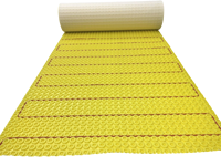 Tapis de découplage pour plancher chauffant électrique Membrane de découplage pour câble chauffant de 4mm