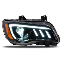 Pour Chrysler 300 300 C 2011-2023, phare à diode lumineuse DRL, phare à diode lumineuse noir, projecteur multicolore