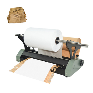 Low Price Eco-Friendly 100% Recyclable Brown White Cushion Honeycomb <strong>Paper</strong> <strong>Machine</strong> For Gift Store