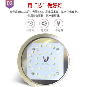 หลอดไฟ LED B22 ขั้วต่อแบบขั้วต่อ อลูมิเนียมอัลลอยด์ กำลังไฟสูง สำหรับใช้ภายในอาคาร ห้องนอน ห้องครัว - Product Image 3