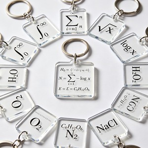 Llaveros de Acrílico Personalizados con Números, Llaveros con Letras Grabadas con Láser al por Mayor para Regalos para Maestros - Product Image 3