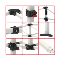 Maxcanopy Tente d'extérieur imprimée sur mesure, résistante et imperméable, chapiteau pliable de 10x10 pieds Salons automobiles Fêtes