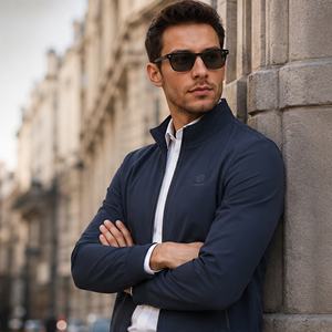 Vestes pour hommes RCX personnalisées, décontractées, coupe-vent, écologiques, respirantes, matelassées, à col montant, tendance, chaudes, classiques, amples, de luxe - Product Image 5