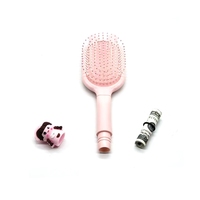 Diversion Can Secret Stash Container Air Volume Paddle Brosse à cheveux avec base de coussin flexible sûr enfant ou enfants Peigne