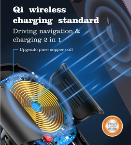 LDNIO MW21-1 Produk Elektronik Baru Dudukan Mobil dengan Pengisian Cepat Qc3.0 Usb, Penyangga Ponsel Mobil, Dudukan Ponsel untuk Ventilasi AC Mobil - Product Image 3