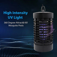 Piège à insectes électrique UV LED pour tuer les moustiques, les mouches et les insectes-tueur d'insectes pour la cuisine et le bureau pour l'été et le printemps
