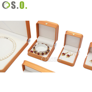 Estuche de Joyería de PU de Lujo Personalizado con Base de Plástico, Color Personalizable, Empaque de Alta Gama para Anillos, Collares y Pendientes - Product Image 3