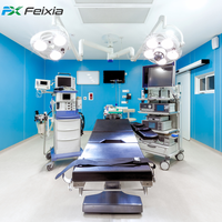 Solusi Ruang Operasi Modular Stasioner Feixia yang Dapat Disesuaikan, Pemasangan Cepat, Sistem Laminar Flow, Efisiensi Filter HEPA 95%