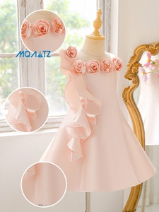 Vestidos de Fiesta al por Mayor, Vestido de Verano con Flores, Vestidos de Moda para Niñas, Vestidos para Cumpleaños de Niñas, Vestido para Bebés - Product Image 2