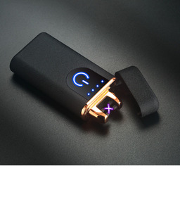 Electric <strong>Lighter</strong> Finger Switch LED Light Windproof Cigarette Electric <strong>Lighter</strong> 709 USB Rechargeable <strong>Lighter</strong> for Cigarette - Product Image 6