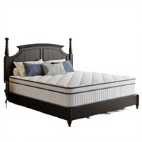 Matelas Orthopédique Moderne Confortable et Écologique en Tissu Tricoté, Taille King/Queen, avec Sommier en Gel Solide et Matelas à Ressorts Ensachés en Latex