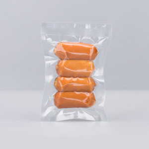 Food Grade Wholesale Laminated Material Meat Vegetables Cheese Plastic Pouch Clear Poly Bags For Frozen Food
