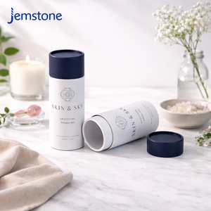 Personalized Kraft Cardboard <b>Spray</b> Bottle Cylinder Tube Packaging Gift Box Eco Friendly Skin Care Serum Paper Tube Packaging - Product Image 2