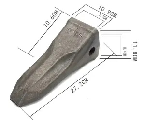 Hot sale high quality good price OEM China supplier Excavator bucket tip tooth adapter ripper rock bucket teeth