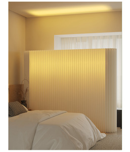 Divisor de partición de papel ajustable de longitud, pared de papel portátil plegable para decoración de boda en casa - Product Image 5