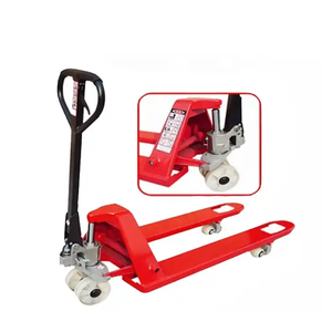 Transpaleta Manual Jack pequeño 2 ~ 5 toneladas alcance carretilla elevadora Manual China Mini rueda de transpaleta manual con escala carretilla elevadora de mano - Product Image 5