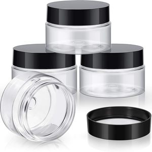 ขวดพลาสติก PET ใสทรงกลม ขนาด 4 ออนซ์ 120 มล. สำหรับใส่โลชั่น/ครีม - Product Image 2