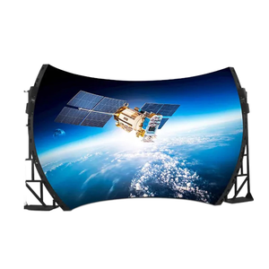 Modules d'écran LED P4mm étanches pour extérieur 320*160mm, couleur pleine, publicité souple, P4 haute luminosité 5000, garantit la visibilité - Product Image 1