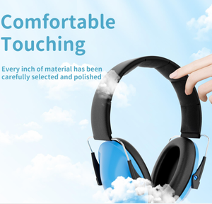 GS130 повязка на голову Складная шумоподавляющая Защита слуха детская Регулируемая Защита для ушей наушники для сна детские наушники защитные наушники - Product Image 2