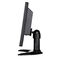 Moniteur d'ordinateur 1024x768, moniteur LCD PC, 8 pouces pour ordinateur de bureau, haut-parleur LED, moniteur LCD industriel noir