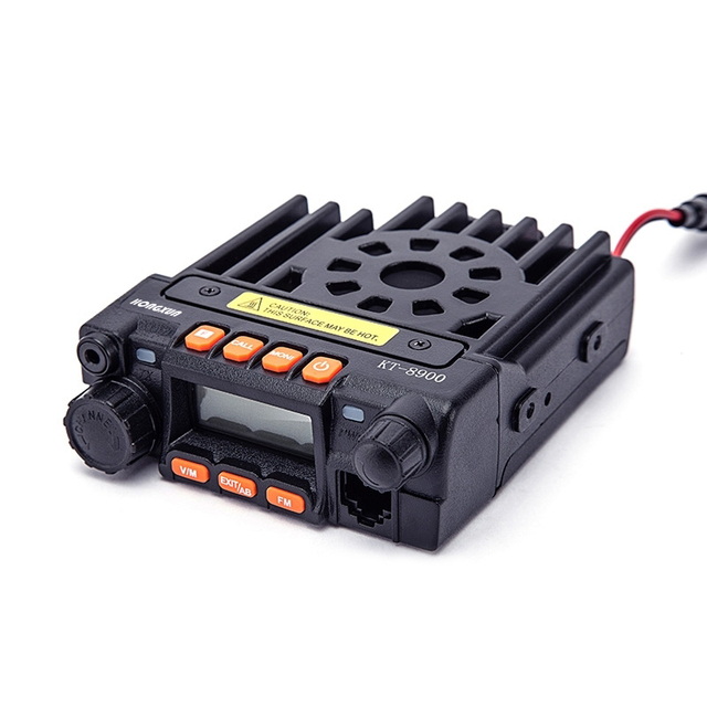 Original Mini Mobile Transceiver Dual Band HX KT-8900 25W Walkie Talkie 136-174MHz & 400-480Mhz Frequencies