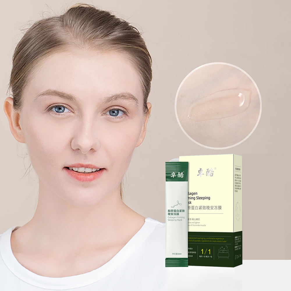 Frozen mask good night collagen 4ml*20pcs leave-in moisturizing shrinking