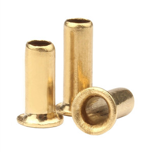 Rivet creux en cuivre en laiton d'usine pour clous de carte de Circuit imprimé Double face - Product Image 6