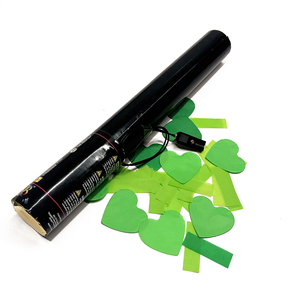 Di alta qualità elettrico cannone tubo tiratore con forma di <span class=keywords><strong>cuore</strong></span> coriandoli di carta a prova di fiamma cannone biodegradabile - Product Image 5